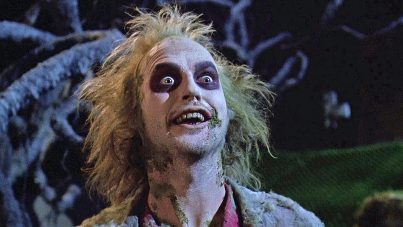 Michael Keaton, as the ghost with the most.
